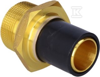 Adapter PE-Mosiądz GZ D40 1/2" SDR11