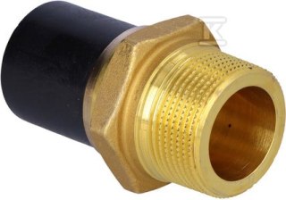 Adapter PE-Mosiądz D40X1 1/4" SDR11