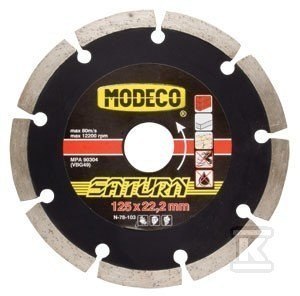 Segment tarczowy 125mm SATURN MODECO