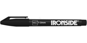 Marker Trwały Ironside Czarny 7w1