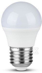 Żarówka LED E27 G45 4,5W Kulista