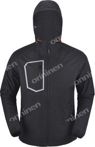 Stylowa Kurtka Softshell XL w Kolorze Czarno-szarym