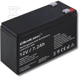 Akumulator AGM 12V 7.2AH Ultra Power