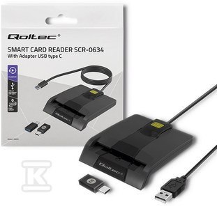 Czytnik Chipów ID USB-C SCR-0634