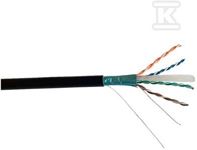 Kabel F/UTP Kat. 6A Zewnętrzny 500m