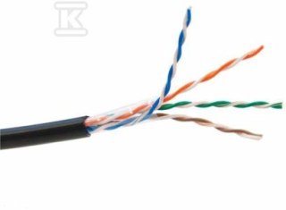 Kabel U/UTP Kat. 5e PE 500m Suchy