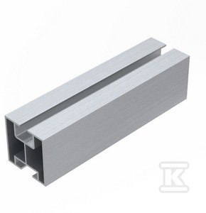 Aluminiowy Profil K-01, 222 cm długości