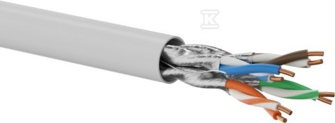 Kabel U/FTP Kat. 6A LSOH 4x2x23AWG