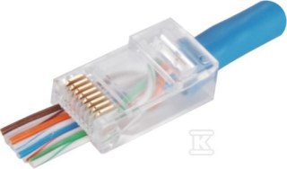 Przelotowy Wtyk RJ45 UTP Kat. 6