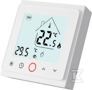 Inteligentny Termostat Programowalny HD-T500 Biały